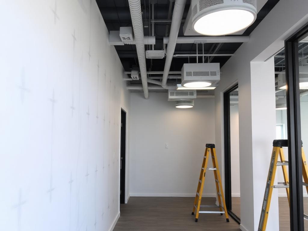 Commercial space buildout renovation