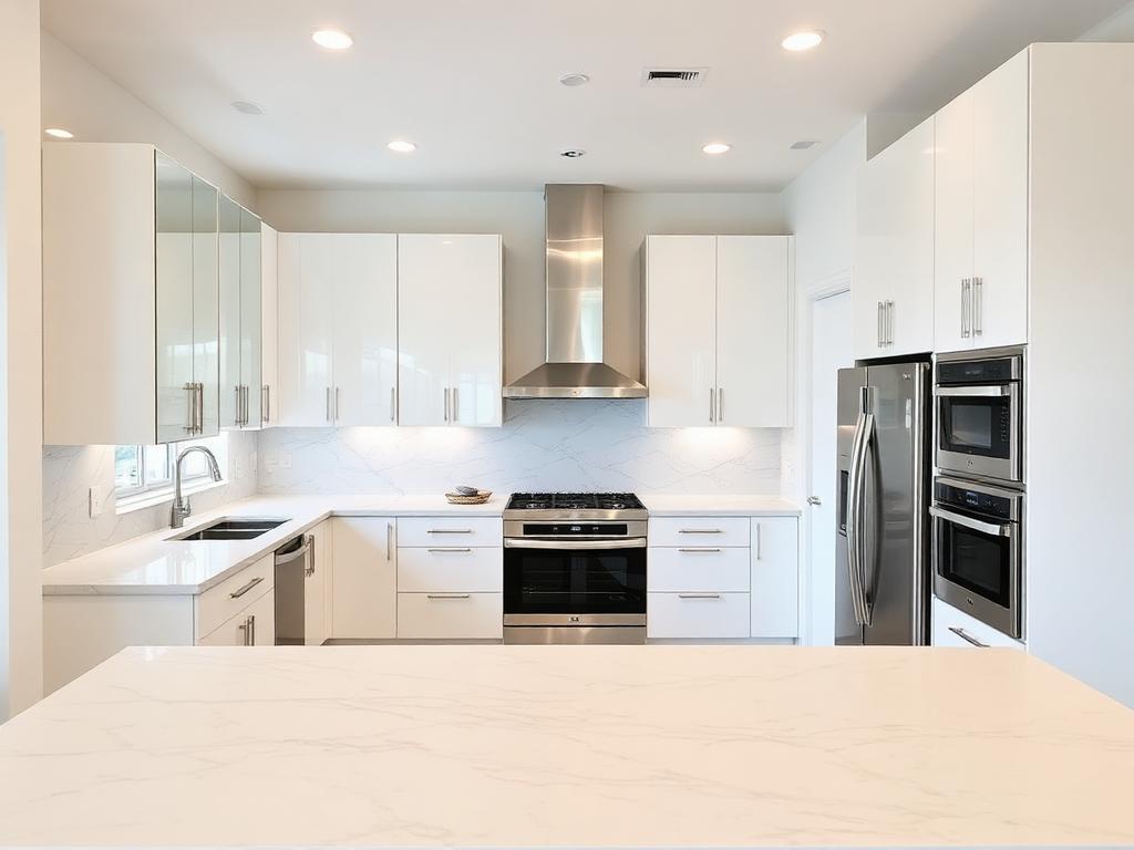 Modern kitchen remodel in progress