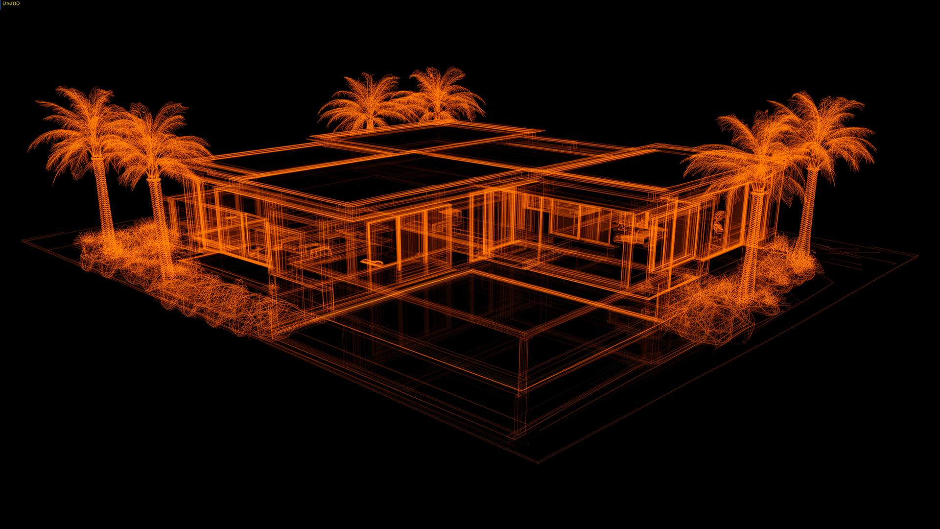 CAD & Modeling — modern South Florida home